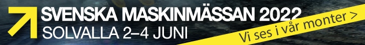 Banner Svenska Maskinmässan 2022